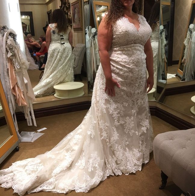 So this happened a little while ago! YES to the DRESS!!