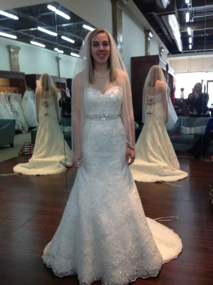 I said YES to the dress!