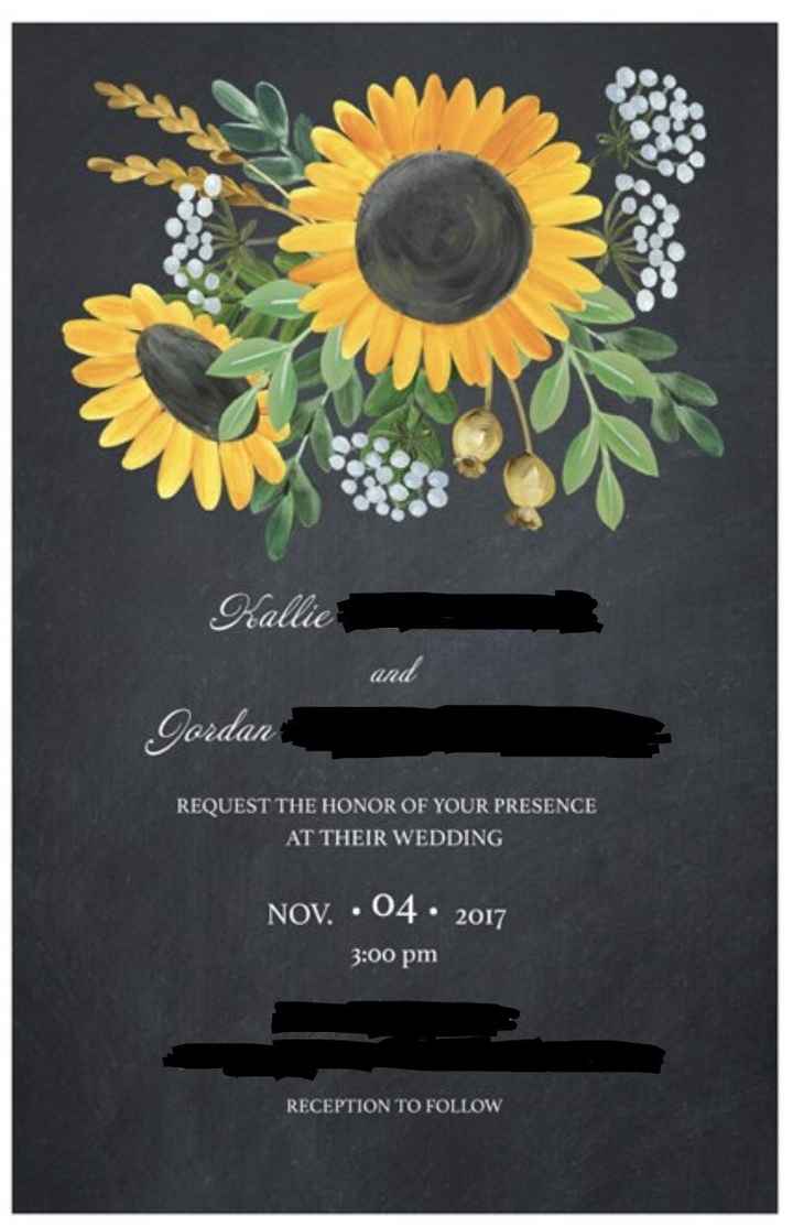 Let me see your invitations
