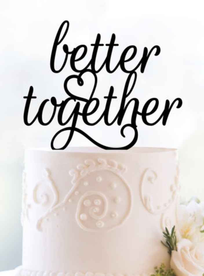 Show me your wedding cake toppers!