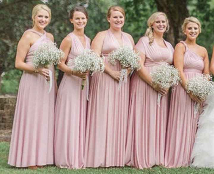 Bridesmaid dresses are in!!