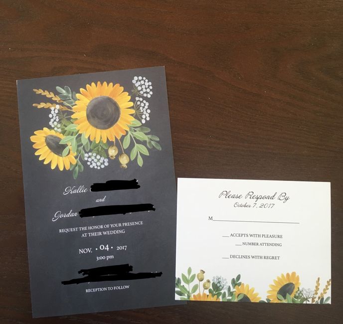 I'll show you mine if you show me yours...invitations, I mean.