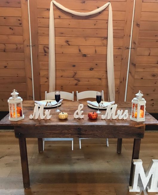 Head Table or Sweetheart Table? 4