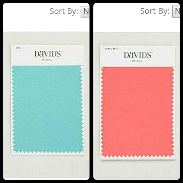  Wedding colors: coral and...? - 1