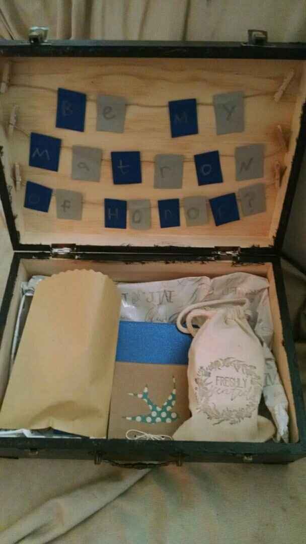 Show me your "bridesmaid boxes"