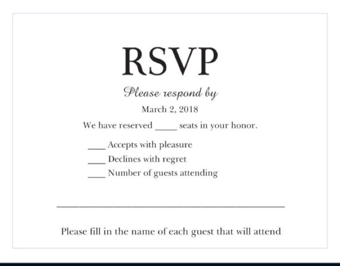 rsvp cards 2
