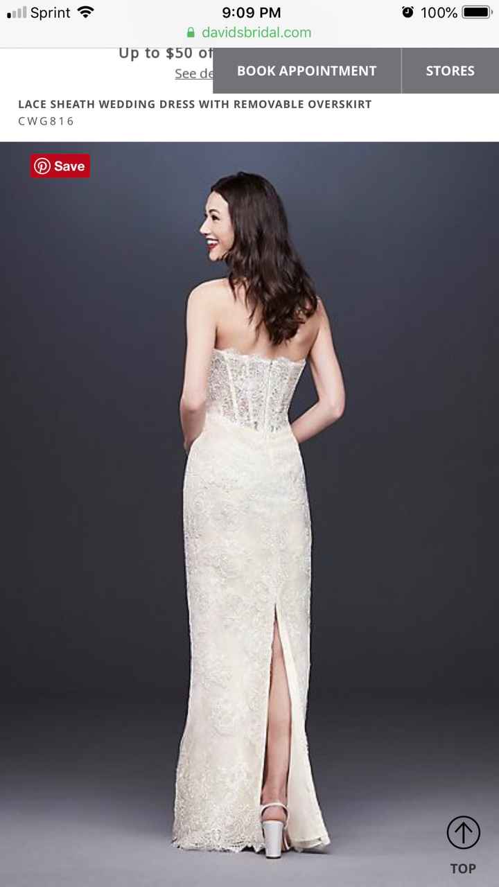 2nd Dress for wedding reception or exit? - 2