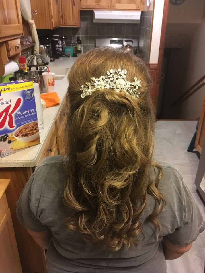 Headpiece and veil - 1