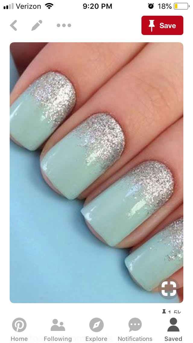 Lets see your wedding nails! - 1