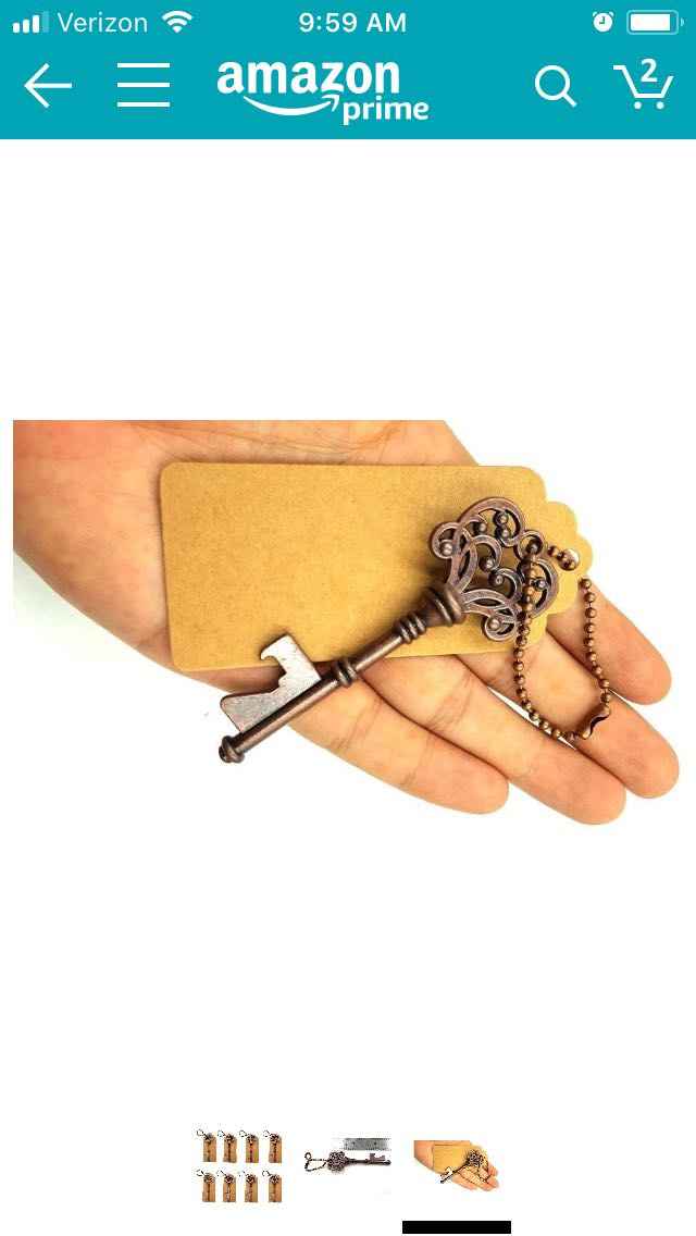 What are you doing for wedding favors? - 1