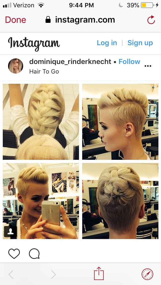 Any side shave brides? - 1