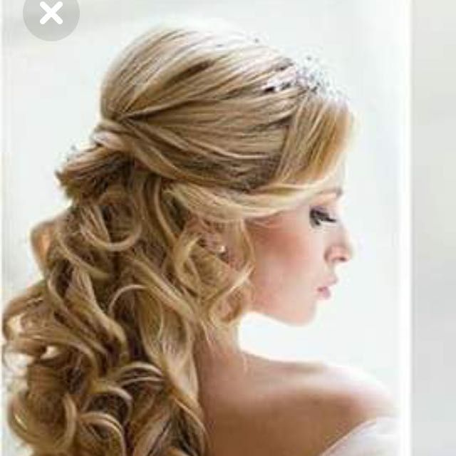 Hair for open back dresses 3