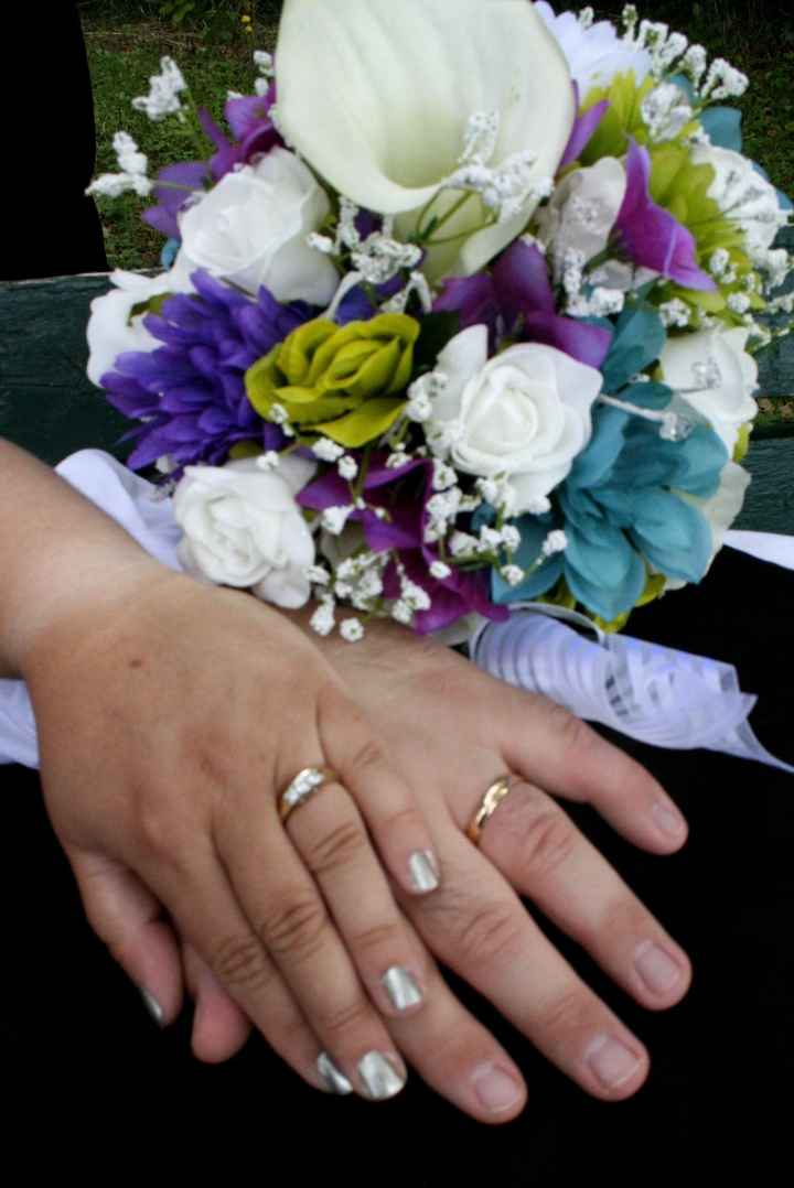 Show us your man's wedding band.