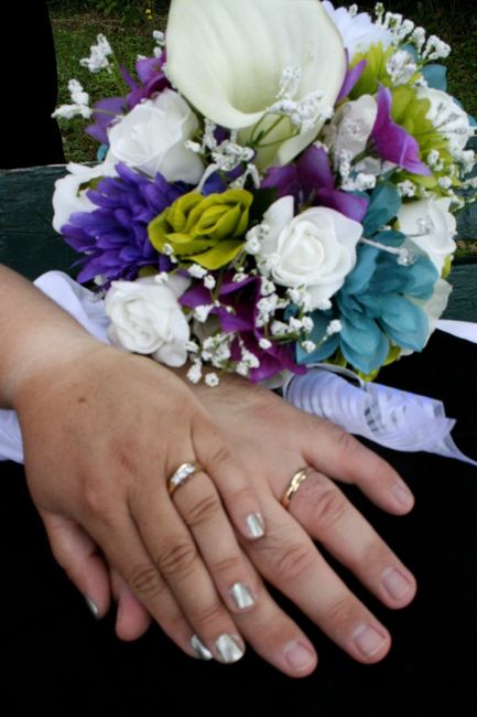 Show us your man's wedding band.