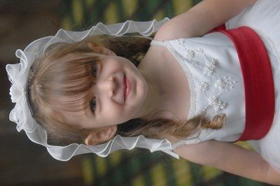 My adorable flower girl!!!!