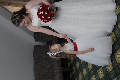 My adorable flower girl!!!!