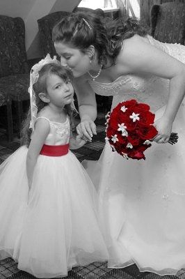 My adorable flower girl!!!!