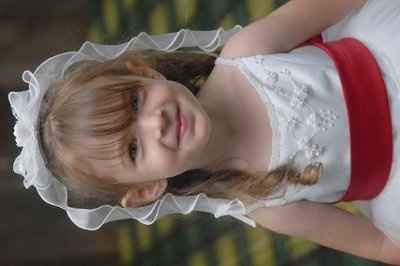 My adorable flower girl!!!!