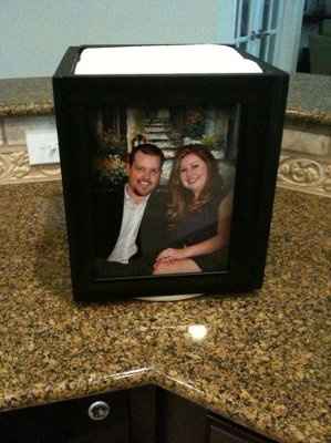 My First DIY (Picture Frame Card Box) *pics*