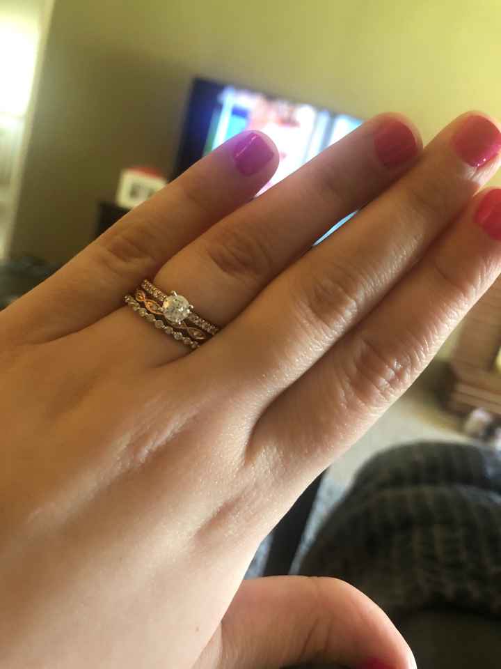 Show off that ring !!! 💍💍💍💍🥂🥂🥂 - 1
