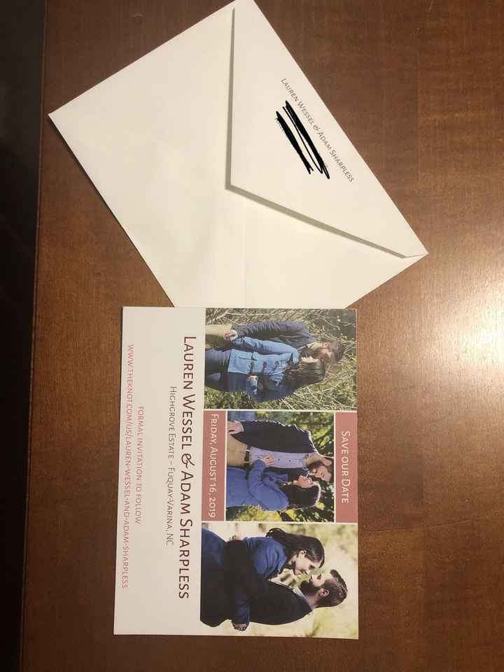 Save the Dates Arrived! - 1