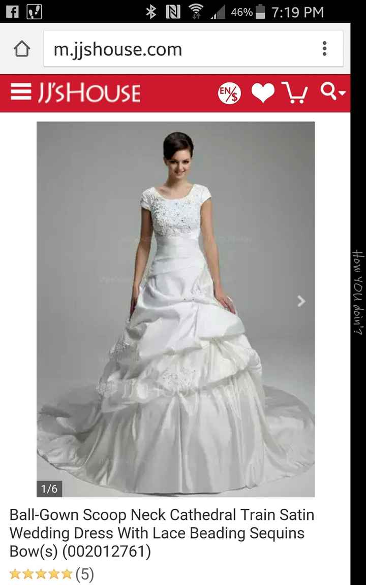 Survey: wedding dresses