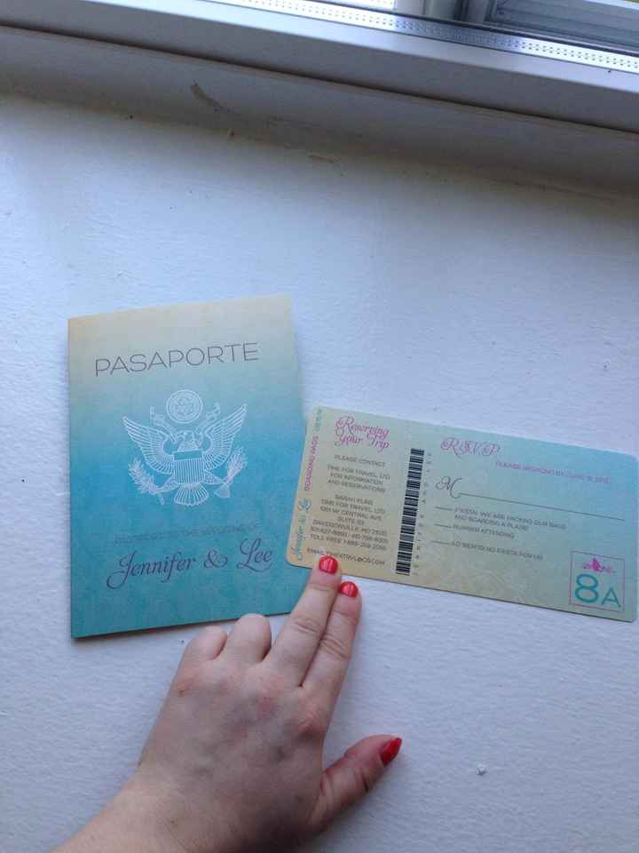 My invitations came in!