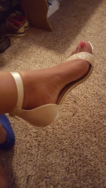 Shoes?  what color are you wearing?