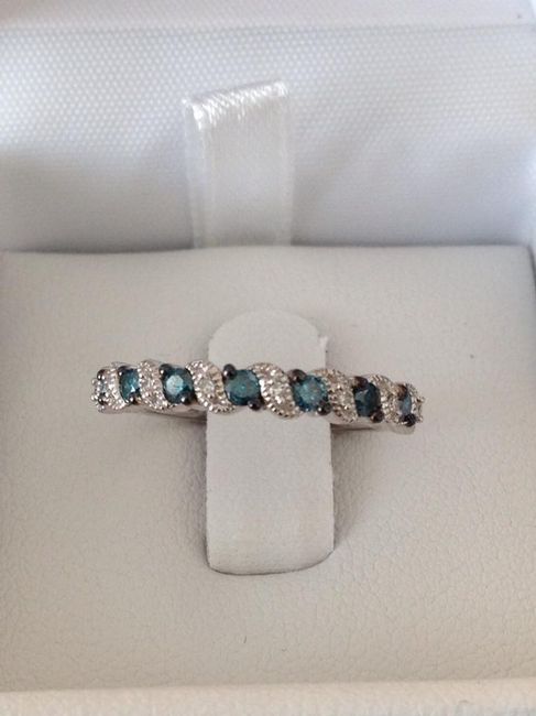 My wedding band came in today!