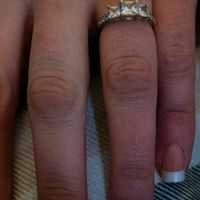 The perfect ring!!!! He knows what I LOVE!!!!
