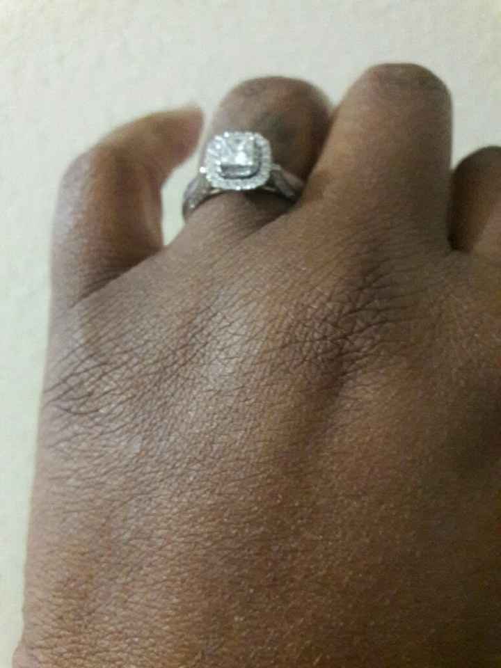 Let's see your engagement rings