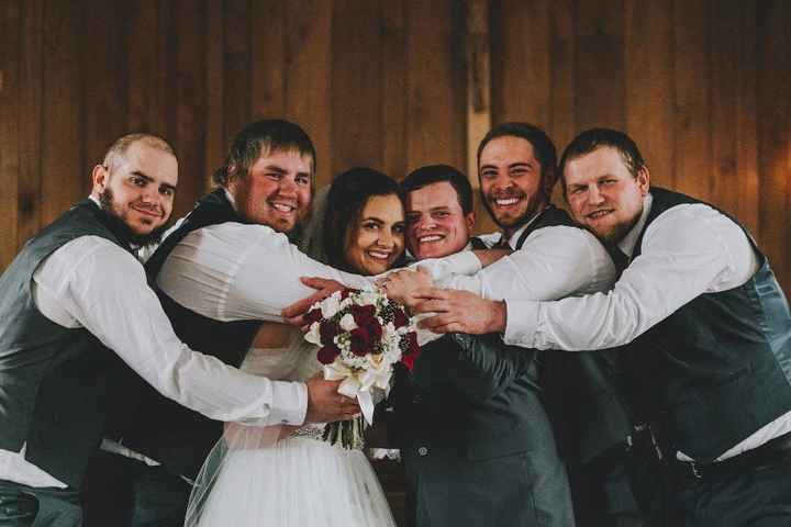 The groomsmen