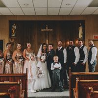 Our wonderful bridal party
