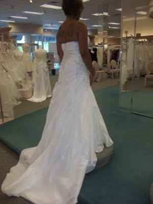 bought my dress today (with pictures) lets see yours :)