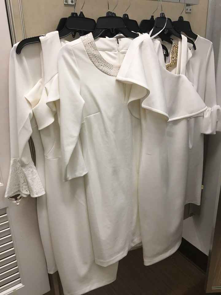 White dresses galore @ Macy's!!!