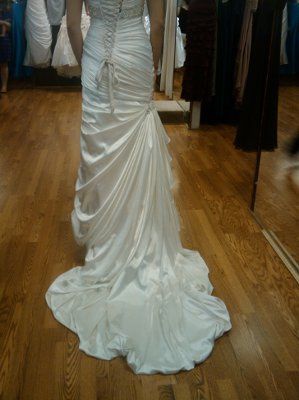So you said yes to the dress.... now let's see it! :)