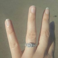Anyone get crap for the size of their engagement ring?