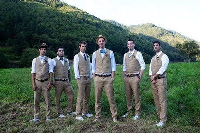 Guys match girls or no? Vests/ties