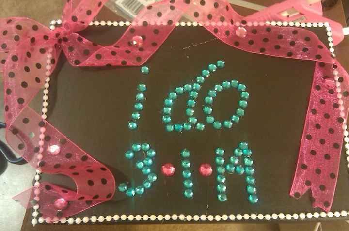 Inspire fellow brides with your DIY's!  Show us your projects pretty please with a cherry on top!