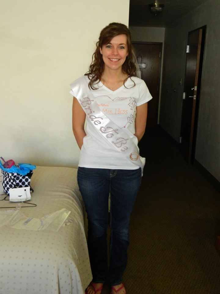 Back from my bachelorette party!