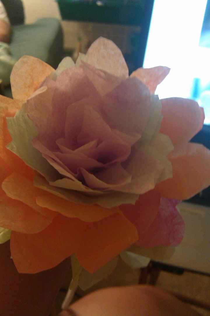 The Start of my DIY flowers!