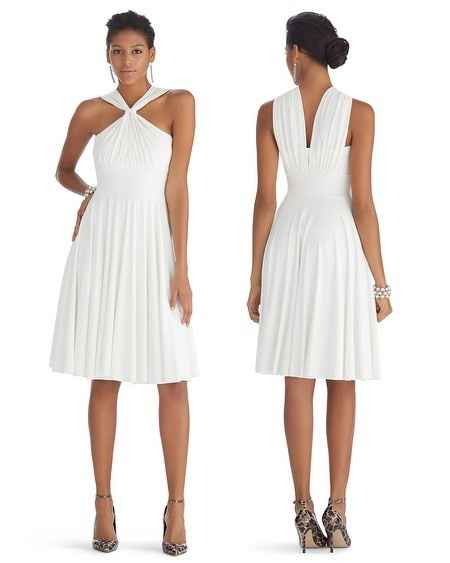 Who is wearing white to their rehearsal dinner?