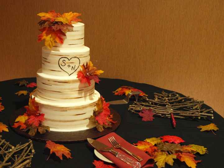 What did/will your wedding cake look like?
