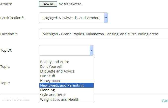 newlywed forum