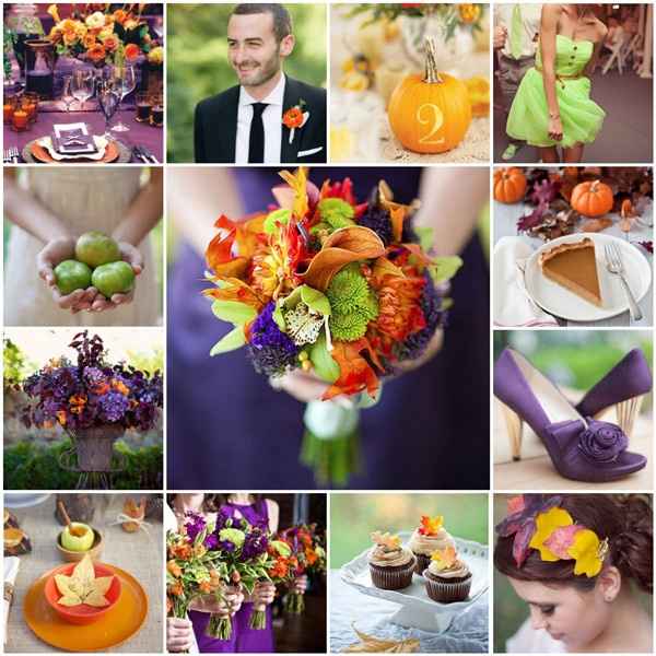 How many times did you change your wedding colors?
