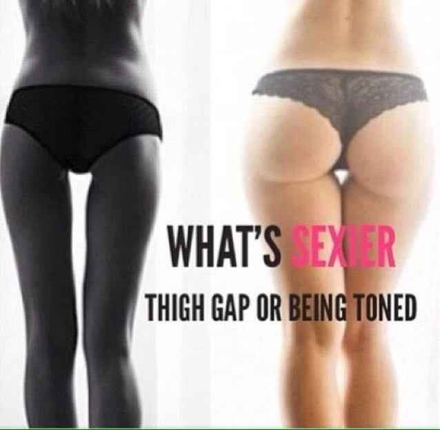 Team no thigh gap - Legs rubbing together??
