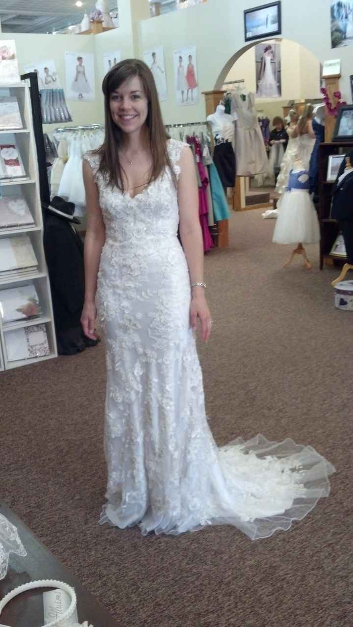My Dress is in! **PICS ADDED**