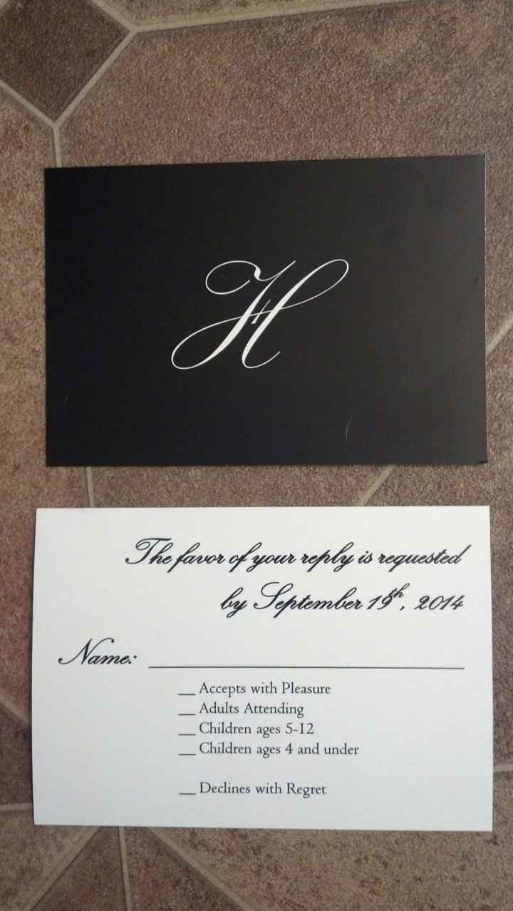 Picked up my invitations today!!!