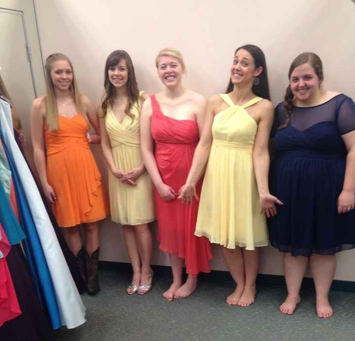 Follow up to the Dress Brawl post Fiasco a few weeks ago...