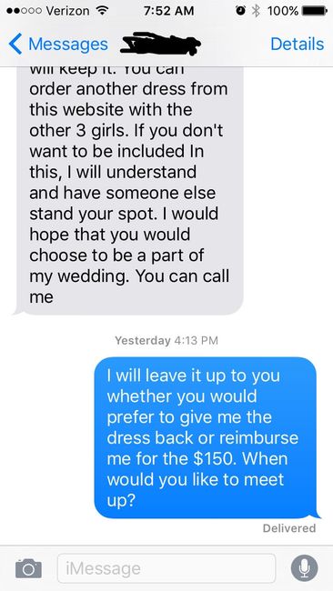 Re: that dress from China  WWYD?